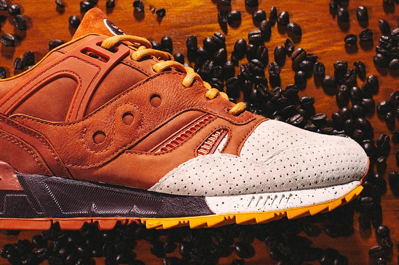 Saucony が秋味のコーヒーをモデルにした Grid SD をリリース