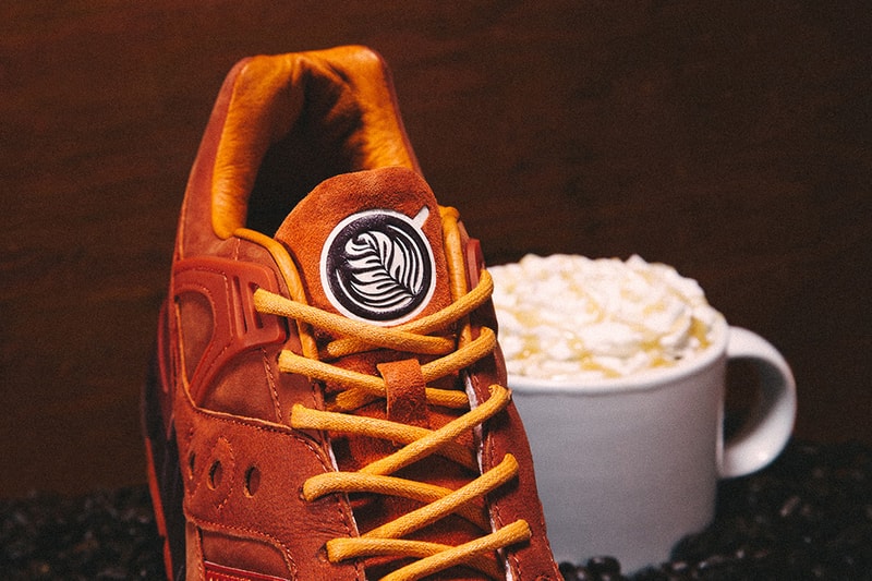 Saucony が秋味のコーヒーをモデルにした Grid SD をリリース