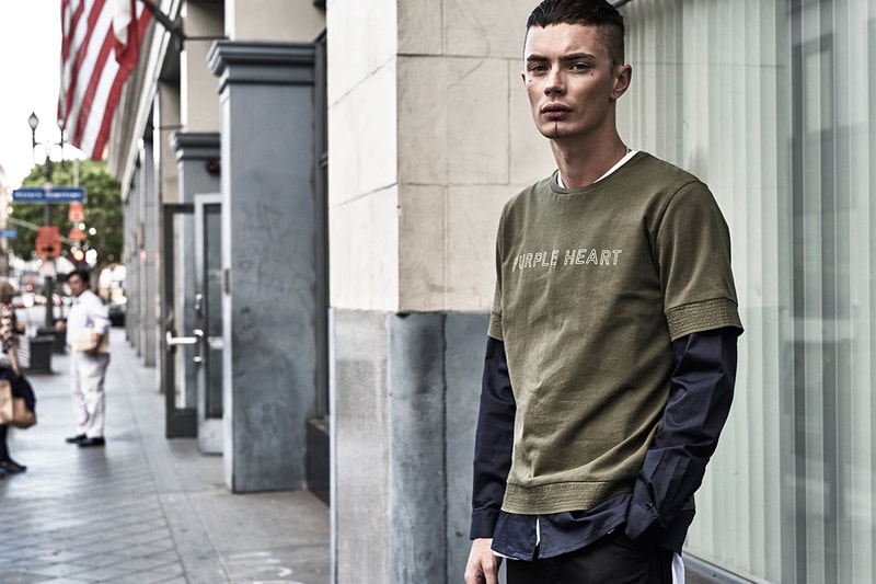 Stampd と UNITED ARROWS & SONS による “Purple Heart” コレクション