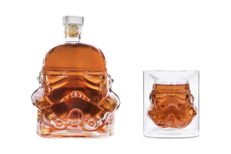 Star Wars のストームトルーパーをモチーフにしたデキャンタボトル&グラスが登場