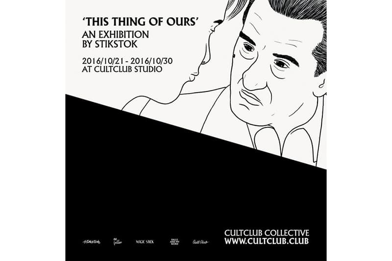 クラシックマフィアムービーの名シーンを描き続ける STIKSTOK が CULTCLUB STUDIO でエキシビジョンを開催