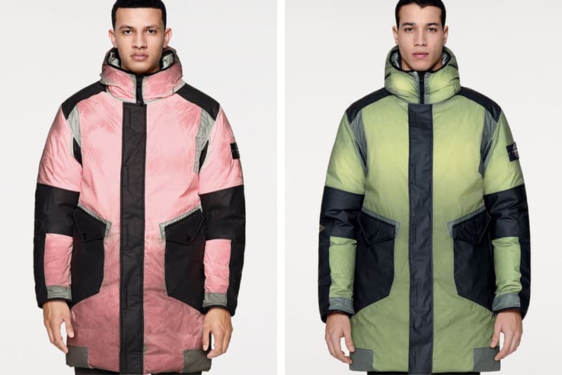 寒さで色が変わる Stone Island の新作アイスジャケット