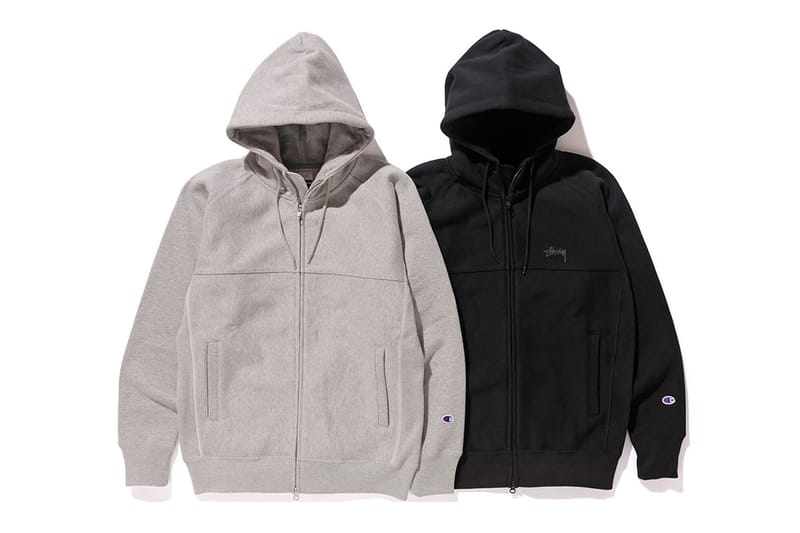  STÜSSY Champion のフルジップパーカーが登場