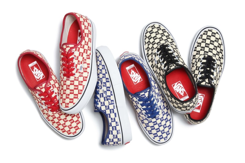 Supreme x Vans 2016 Fall コレクション