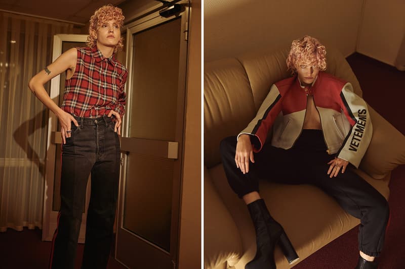 Vetements 2016 Fall / Winter コレクションをフィーチャーした、SVMOSCOW の最新エディトリアル