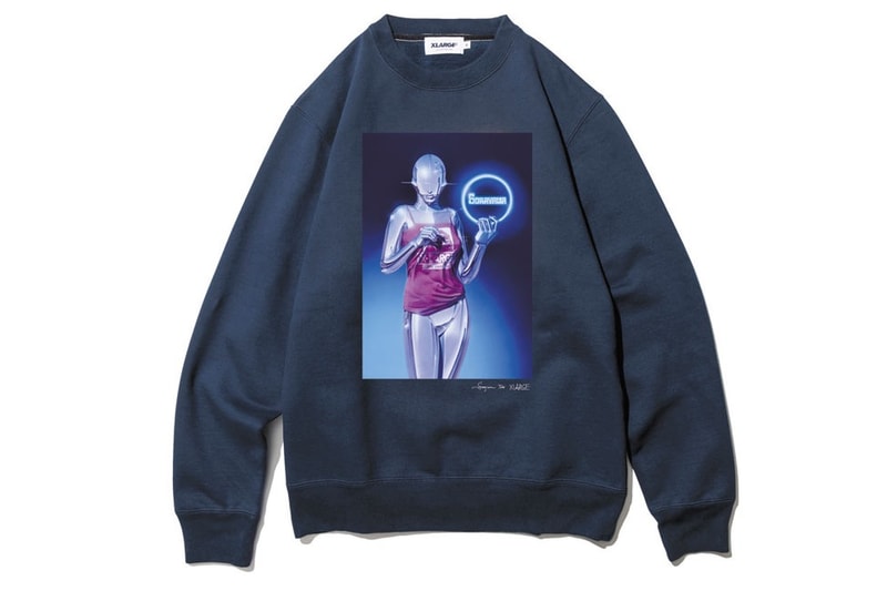 XLARGE® x 空山基 コラボレーションアイテム