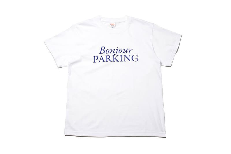 THE PARK · ING GINZA x bonjour records 新作コラボコレクション