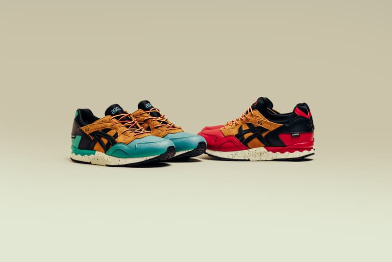 Asics Gel Lyte V GORE-TEX キングフィッシャブルー レッド