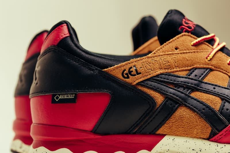 Asics Gel Lyte V GORE-TEX キングフィッシャブルー レッド