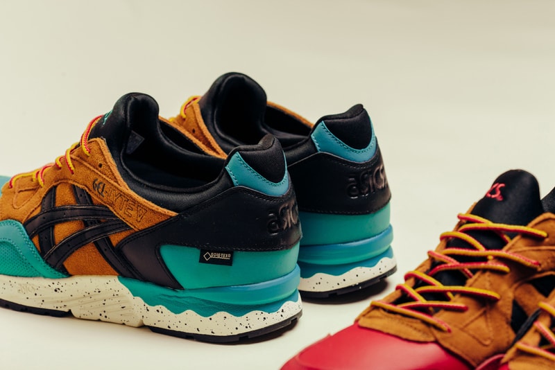 Asics Gel Lyte V GORE-TEX キングフィッシャブルー レッド