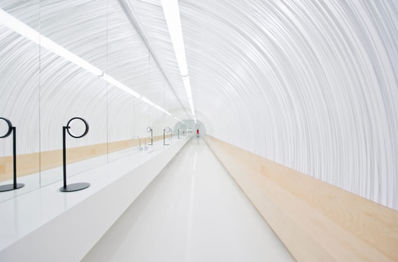 デパートの中に自撮りのための部屋が出現