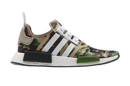 BAPE® x adidas Originals コラボコレクションの全アイテムにクロースアップ