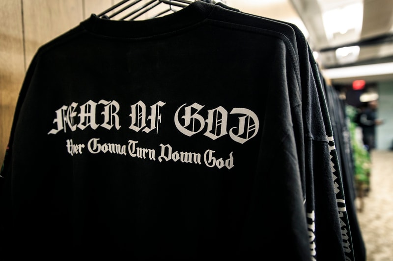Fear of God のポップアップショップがロサンゼルスにオープン