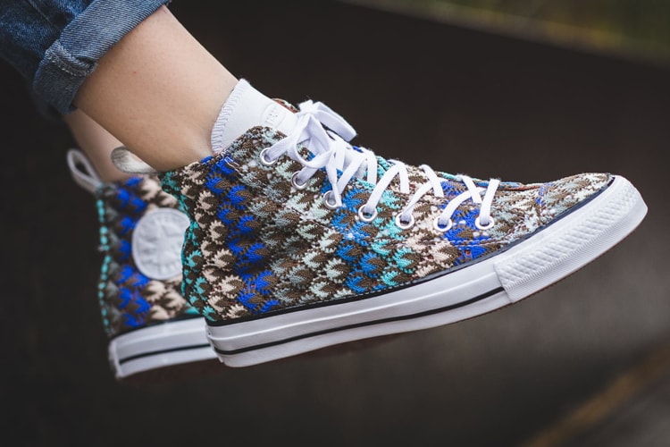 Missoni と Converse がかぎ針編みの Chuck Taylor をリリース