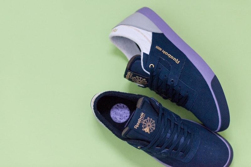 FLAPH mita sneakers Reebok Workout フラフ ミタスニーカーズ リーボック ネイビー パープル