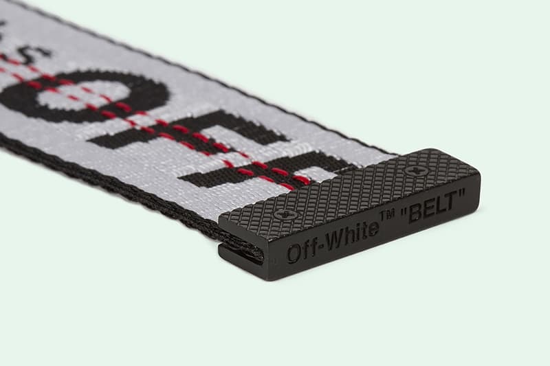 オフホワイト　インダストリアルベルト