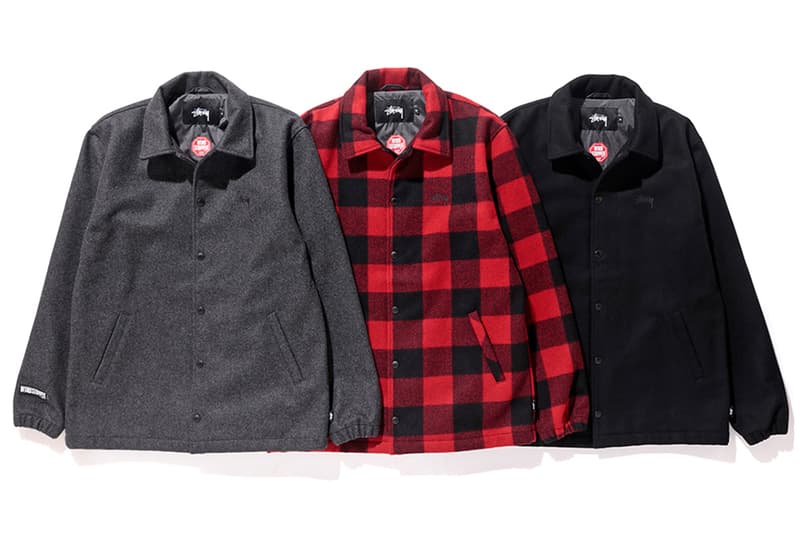 STÜSSY より WINDSTOPPER® を使用して防寒性をアップさせたコーチジャケットが登場