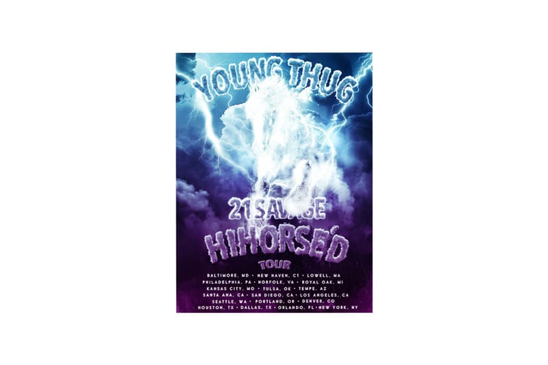 Jeffrey Young Thug Tour Merchandise