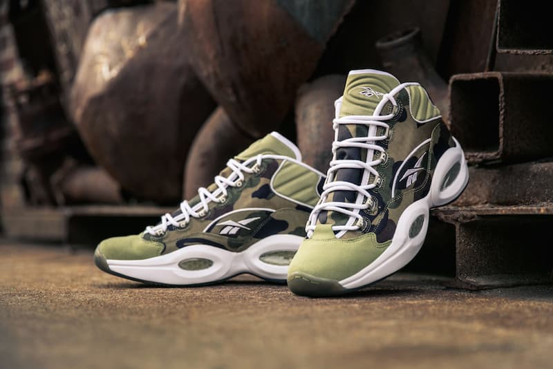 リーボック ベイプ ミタスニーカー QUESTION MID