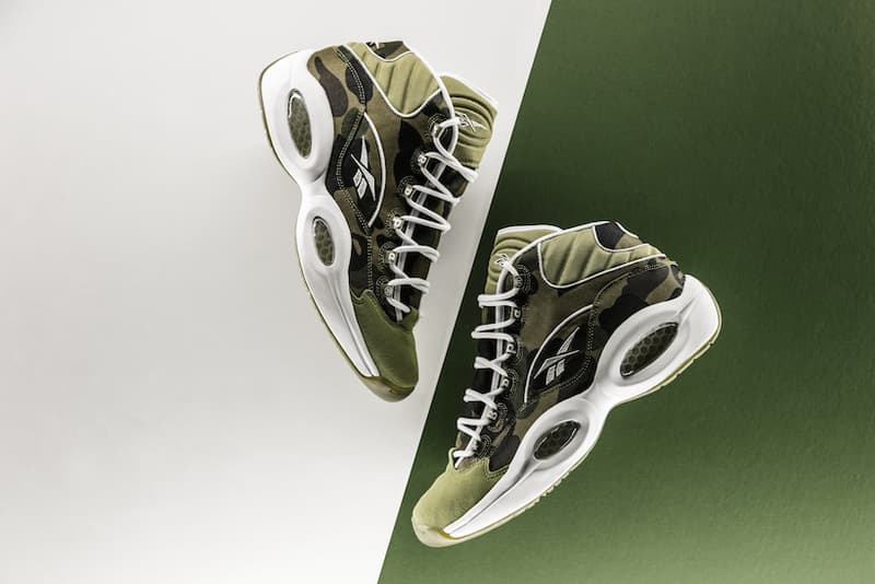 リーボック ベイプ ミタスニーカー QUESTION MID