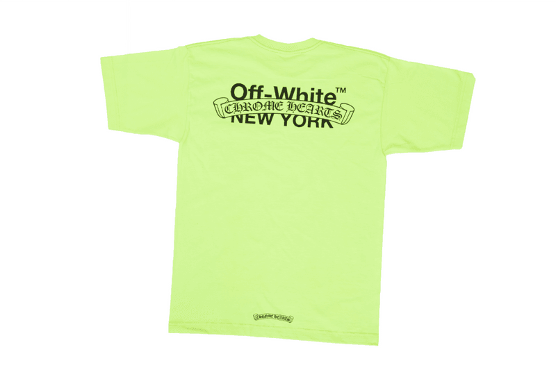 クロムハーツ オフホワイト　コラボレーション