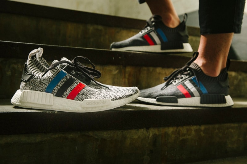 adidas Originals NMD_R1 "Tri-Color" パックにクローズアップ