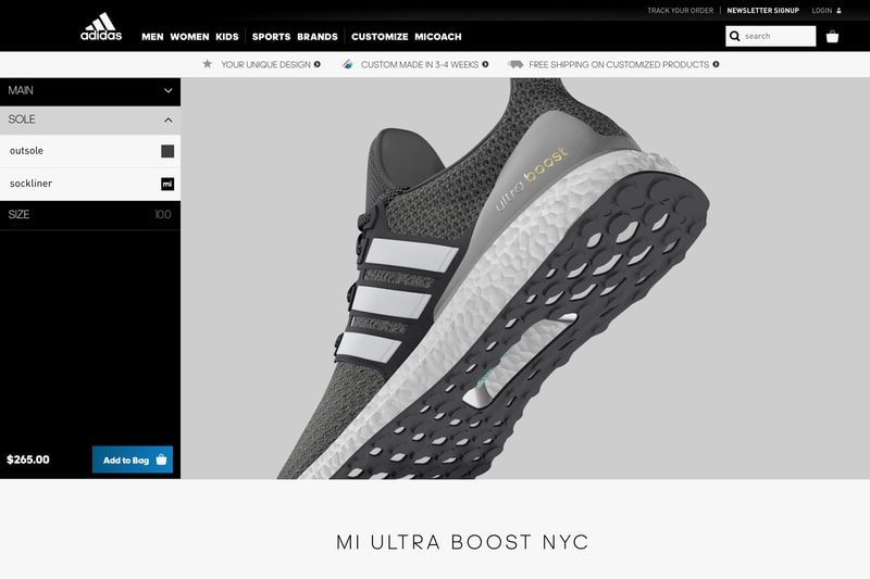 mi adidas ウルトラブースト