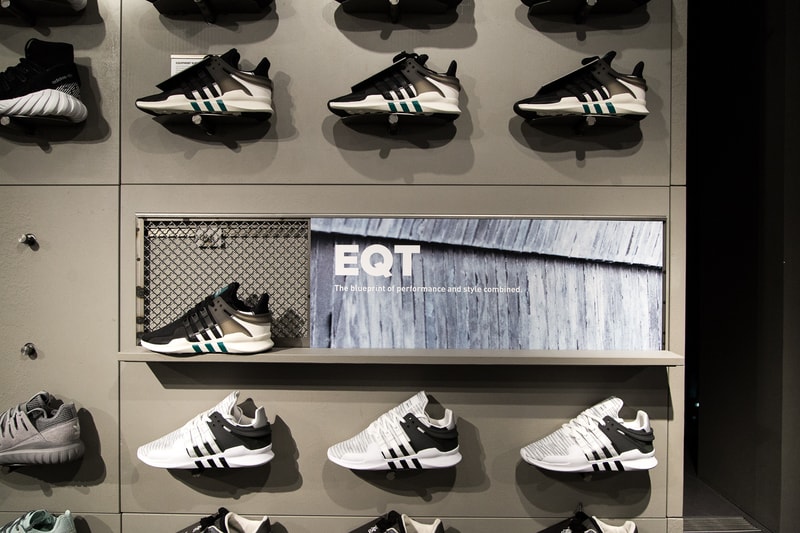 adidas がスタジアムをイメージした旗艦店をニューヨークにオープン 