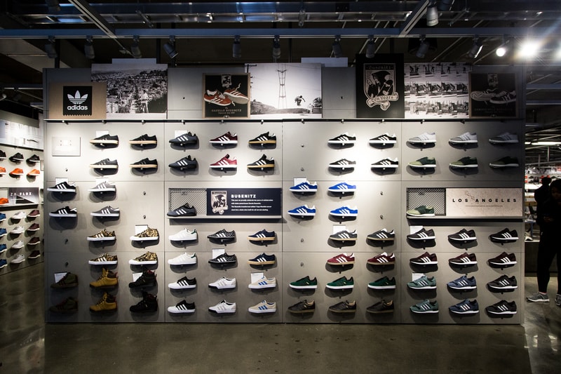 adidas がスタジアムをイメージした旗艦店をニューヨークにオープン 