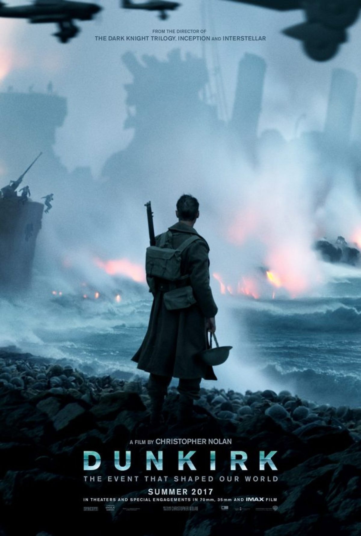 クリストファー・ノーラン監督最新作『Dunkirk』のフルトレーラーが公開