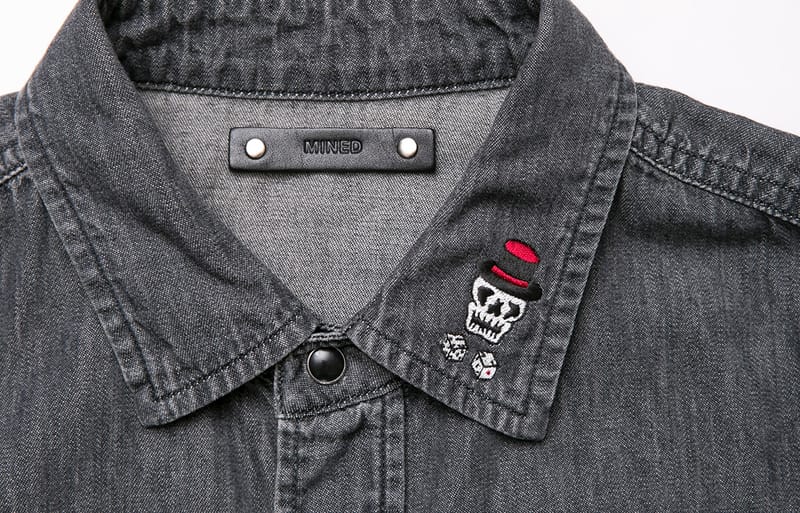 MINEDENIM × HYSTERIC GLAMOUR エンブロイダリーシャツ “Bonnie & Clyde”