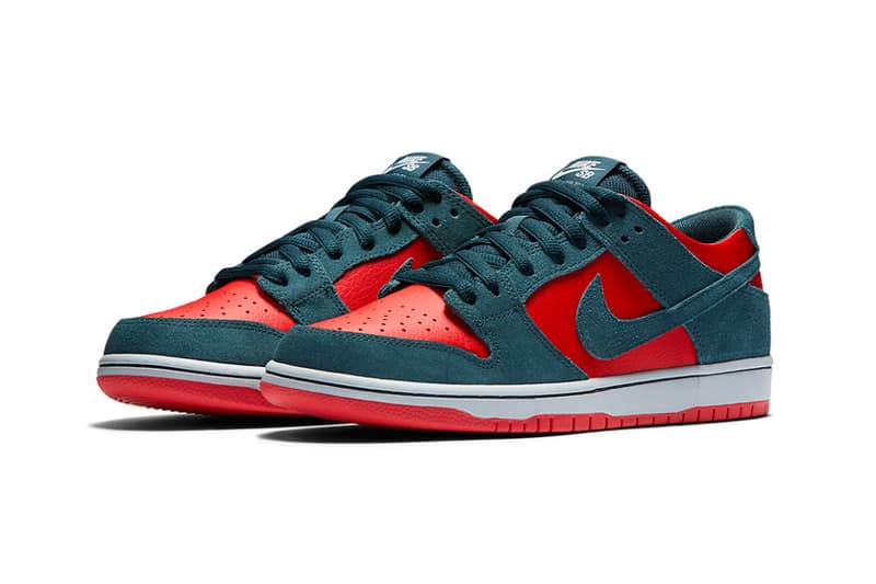 Nike Sb Dunk Low reverse shark Nightshade Team Red