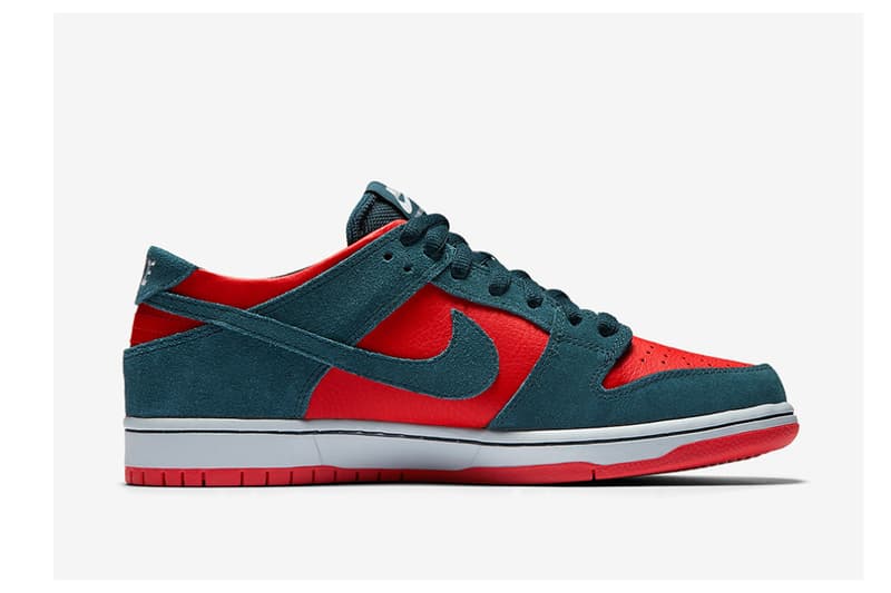 Nike Sb Dunk Low reverse shark Nightshade Team Red