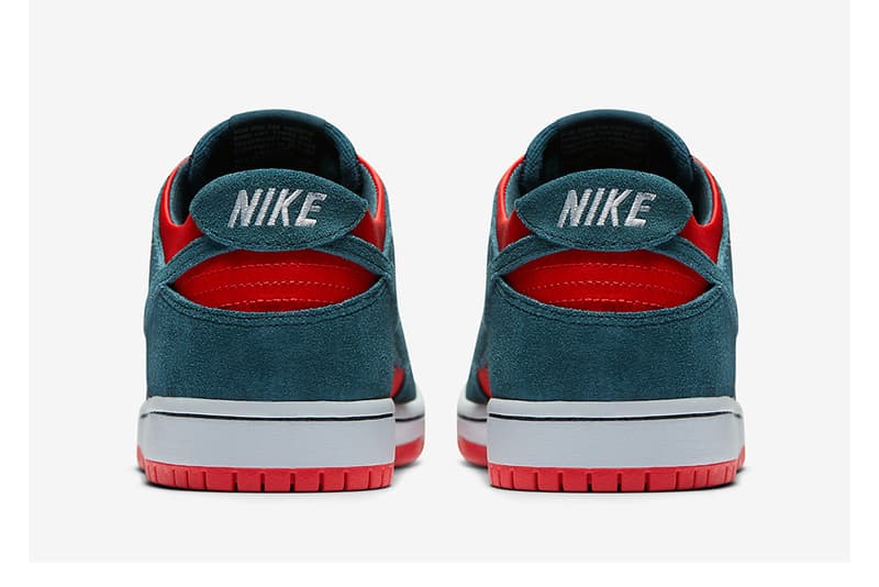 Nike Sb Dunk Low reverse shark Nightshade Team Red