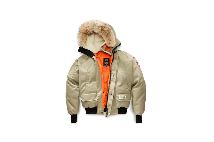 OVO と Canada Goose による特別仕様のボンバージャケット