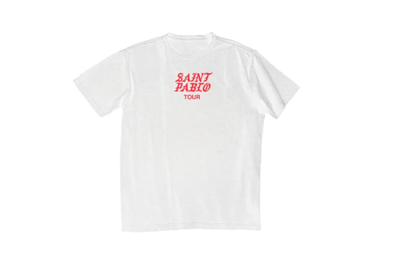 カニエ・ウエストの “Saint Pablo Tour” マーチアイテムが大量にリストック