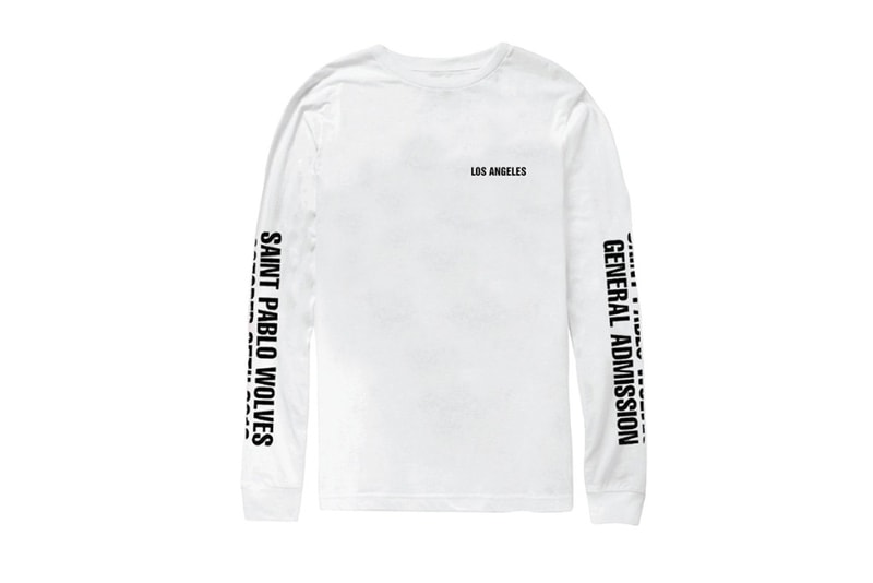 カニエ・ウエストの “Saint Pablo Tour” マーチアイテムが大量にリストック