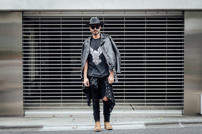 ロサンゼルス発の注目ブランド AMIRI のデザイナーがストリートスナップに登場