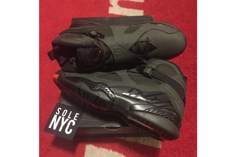 Undefeated x Air Jordan 8 サンプルモデルとされるフットウエアのビジュアルがリーク
