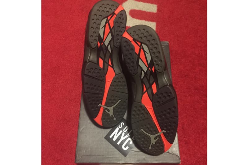 Undefeated x Air Jordan 8 サンプルモデルとされるフットウエアのビジュアルがリーク