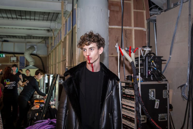 London Fashion Week Men's: Backstage at Matthew Miller