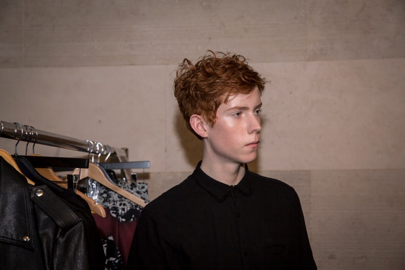 London Fashion Week Men's: Backstage at Matthew Miller