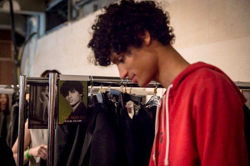 London Fashion Week Men's: Backstage at Matthew Miller