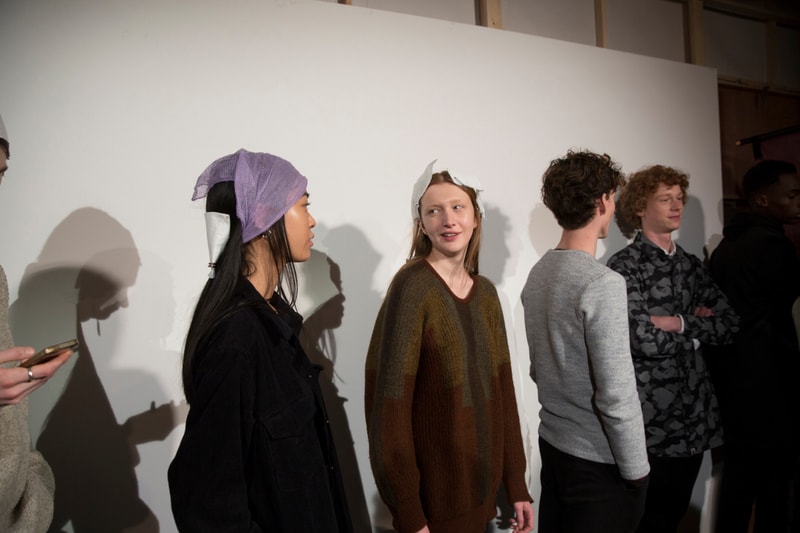 London Fashion Week Men's: Backstage at Matthew Miller