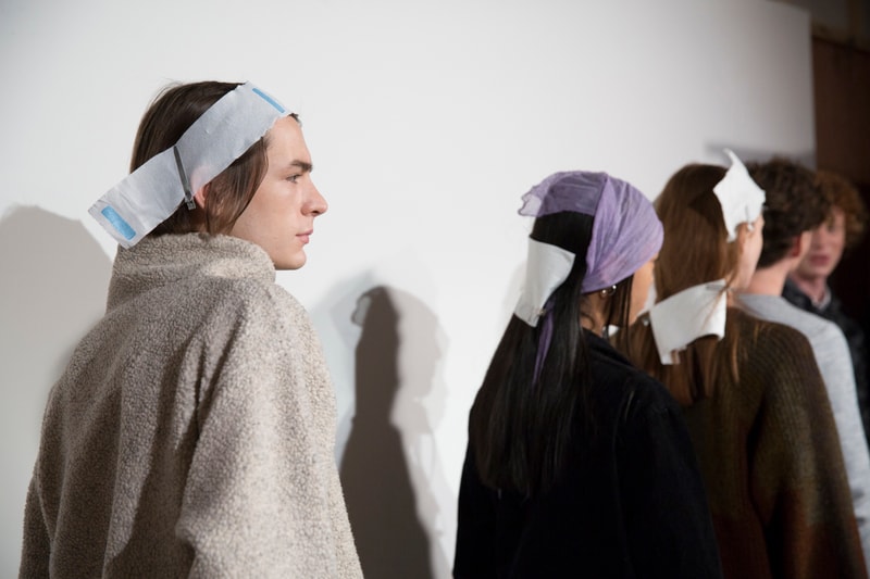 London Fashion Week Men's: Backstage at Matthew Miller