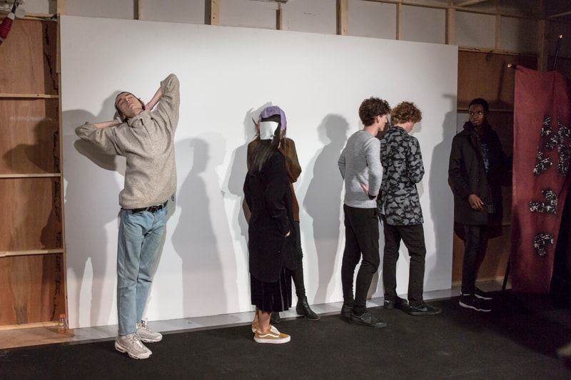 London Fashion Week Men's: Backstage at Matthew Miller