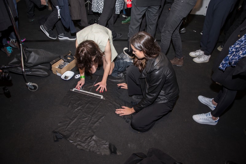 London Fashion Week Men's: Backstage at Matthew Miller