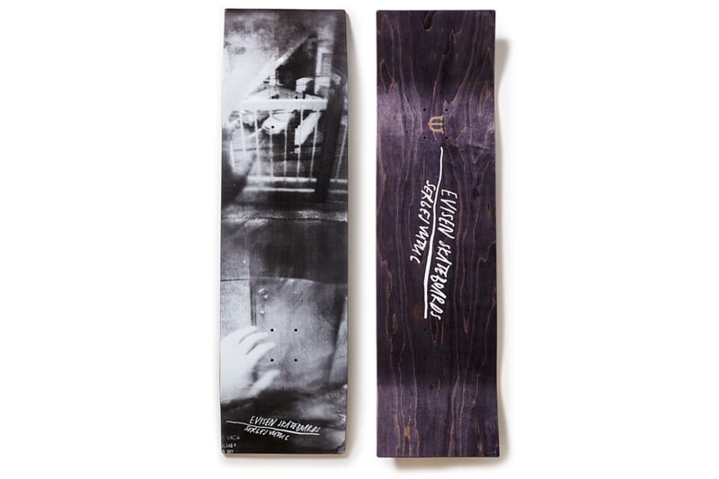 セルゲイ・ヴトゥックの個展にて Evisen Skateboards とのコラボデッキが発売
