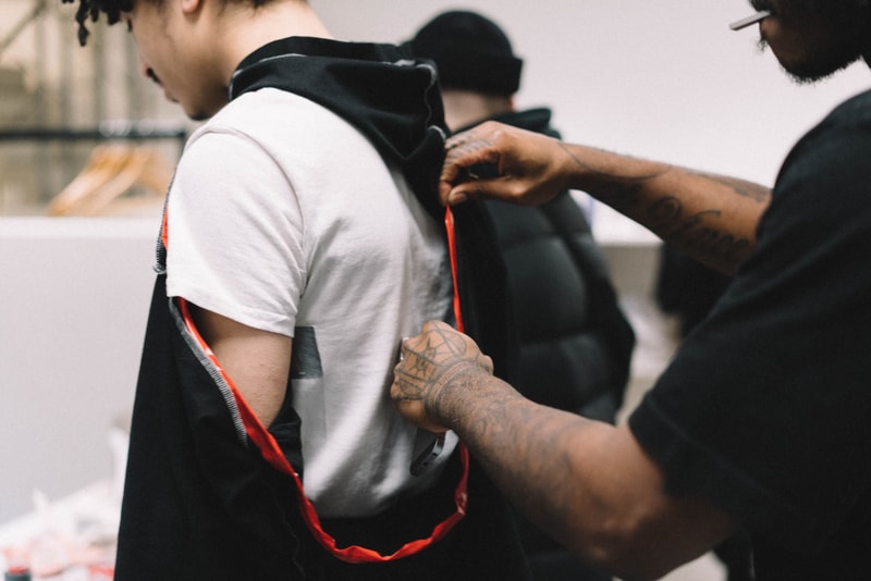 London Fashion Week Men's: Backstage at A-COLD-WALL*