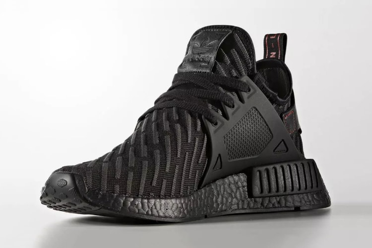 adidas NMD XR1 "Triple Black" のクロースアップイメージが登場